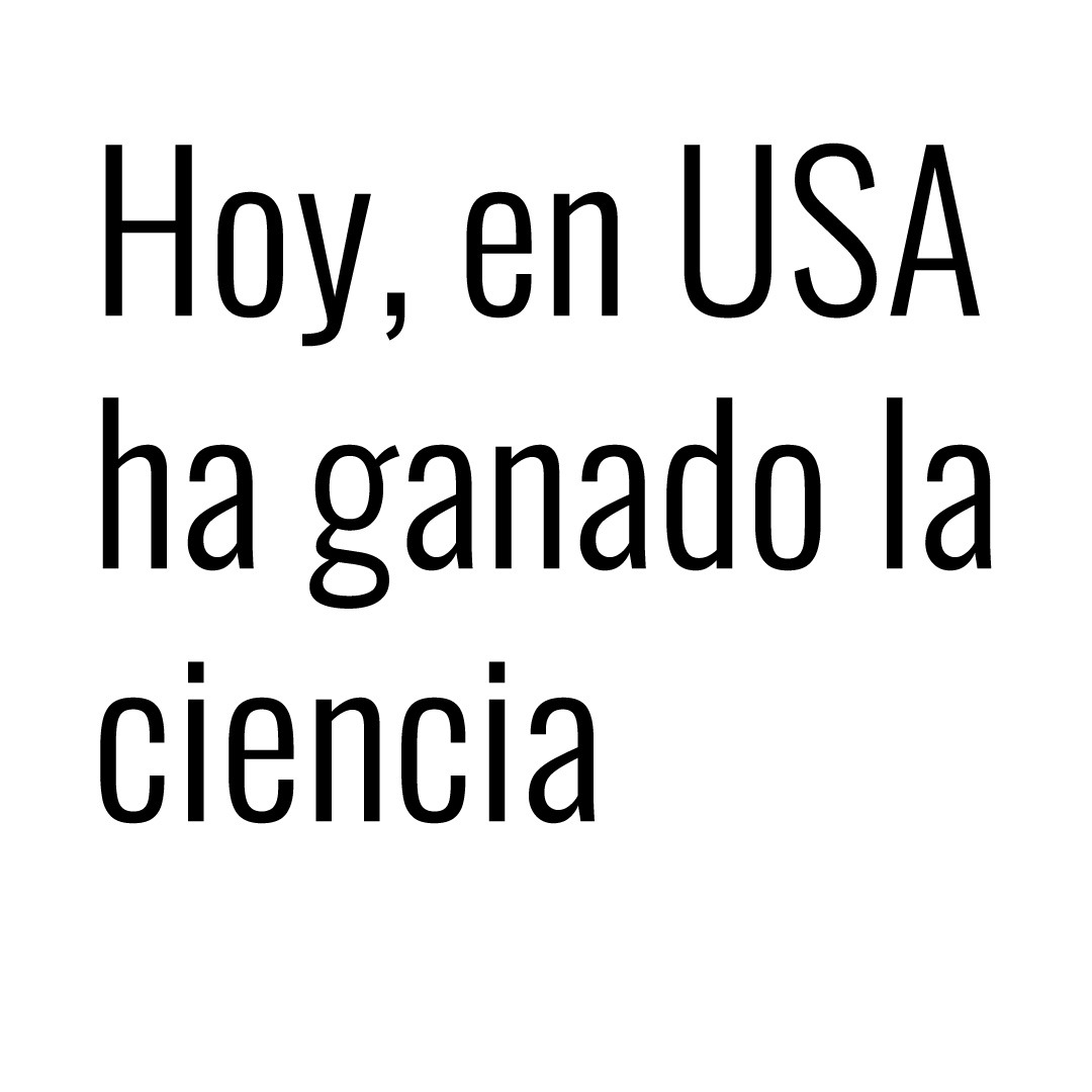 Hoy ha ganado la ciencia y la investigación #SinCienciaNoHayFuturo #covisetas #COVIDー19 #Investigacion