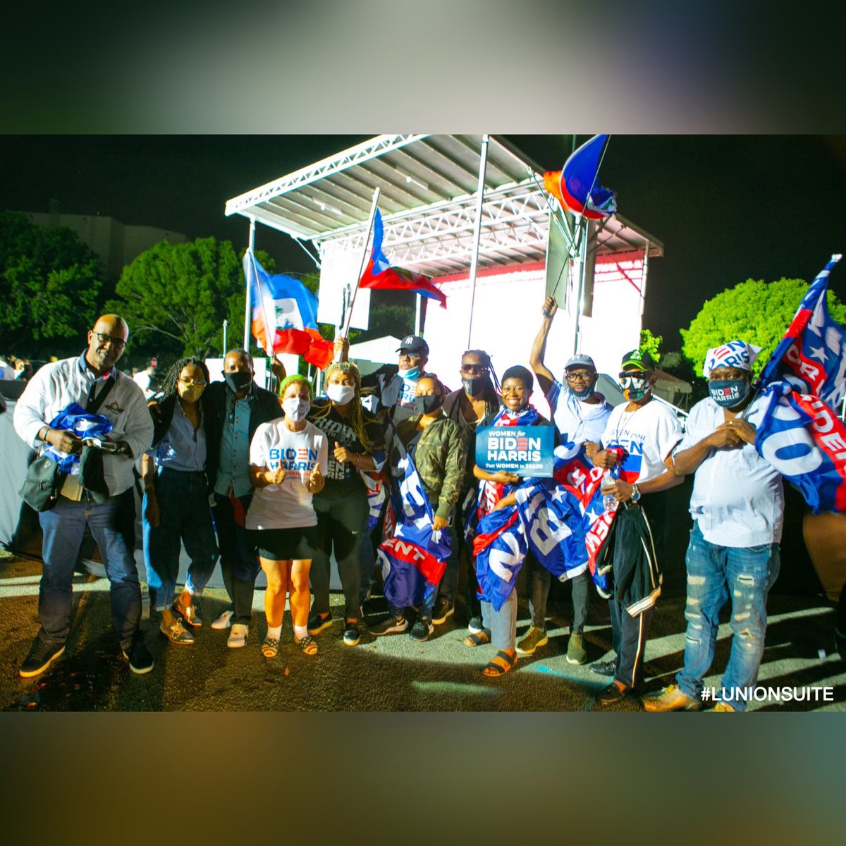 LunionSuite's tweet photo. #Election2020 #PresidentJoeBiden #VicePresidentKamalaHarris #Haitian https://t.co/PAVC5xXCiT