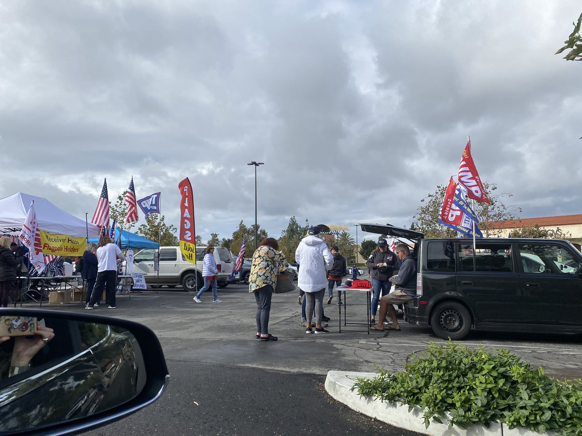 WhatTheJules's tweet photo. Protesters at the Mission Viejo mall. What did I tell you. https://t.co/PJVPqfN4t0