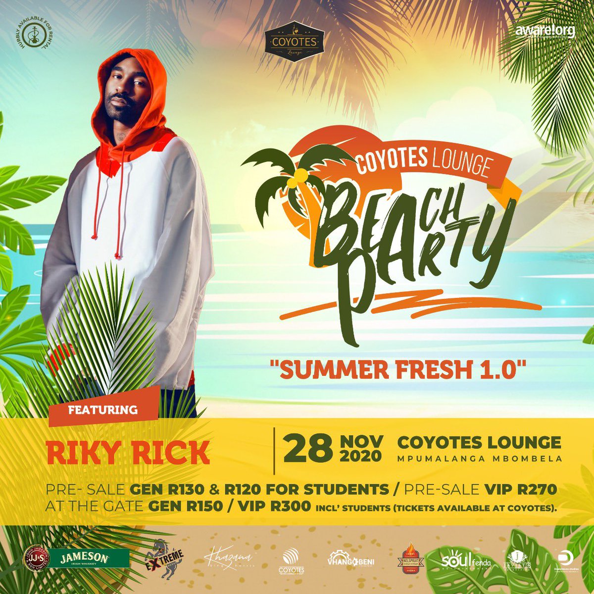 Coyotes_lounge's tweet photo. They ask me where is my hun eish Cishe nga Posta 🔥🔥 Dlala Riky Rick !!!!! It’s too much 🤯⚡️⚡️
Coyotes Beach Party- #CBP
SUMMER FRESH 1.0
More artist coming.....
#Javisto
#soulfendaentertainment
#KhazanaKingHarris
#MotionSequence https://t.co/uGYazHzQU8