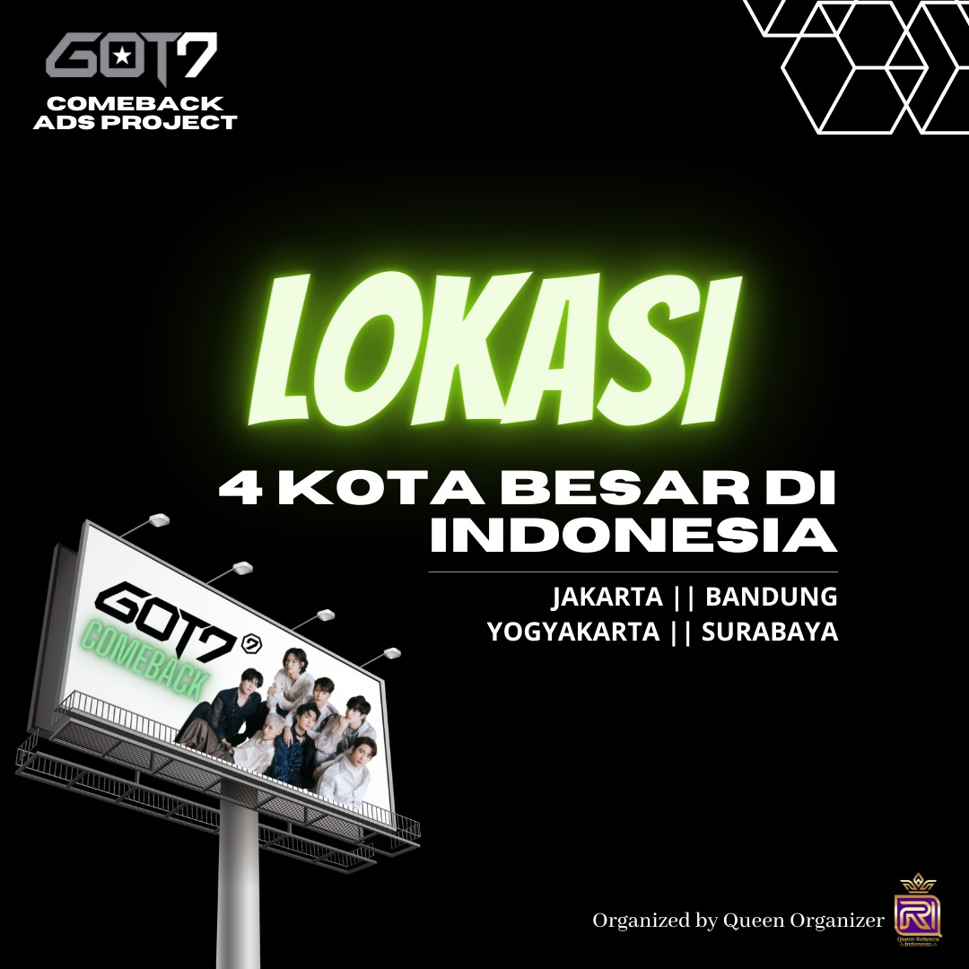 Rebecca_VaniaN's tweet photo. PERDANA DI INDONESIA!
Letโs give proper promotion for GOT7
IGOT7 with GOT7 always.
Info lebih lanjut link >> https://t.co/CshebZazkB
#GOT7COMEBACKADSPROJECT #GOT7COMEBACK #IGOT7INDONESIA #IGOT7INDONESIAPROJECT #GOT7INDONESIAFANBASE #GOT7INDONESIA #GOT7INDO #ahgase https://t.co/UUg924dN3i
