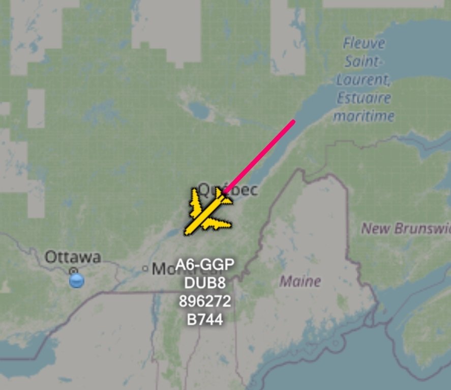 is_keelu's tweet photo. Dubai Air Wing
Boeing 747-412F
Over Quebec, #Canada
#DUB8 A6-GGP https://t.co/6rtUzsXxq5