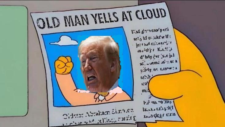 darkocolaci's tweet photo. first Trump's reaction after loss 
#TrumpOut #Vote2020 #bidenharris2020 #Election2020 #TheSimpsons https://t.co/ltD7G1YNYd