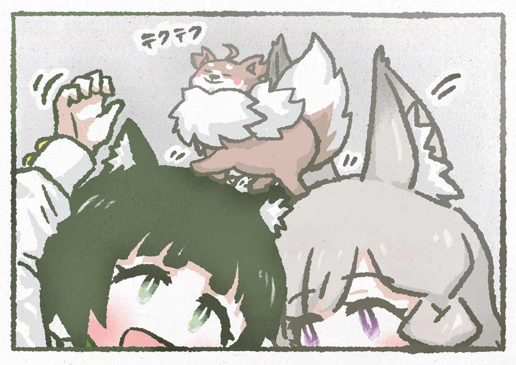 しろしば! #羽柴手配絵 #みみ描き 