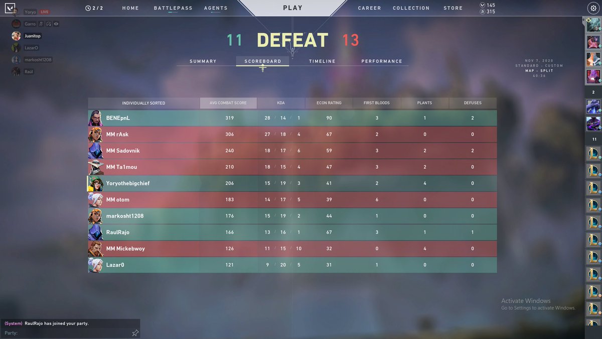 FuroreDraco's tweet image. Perdemos en un partido que se pudo decantar para cualquier lado. Muy bien jugando por parte de los chicos de Furore Draco, GOOD GAME !!
Seguimos trabajando, esto solo acaba de empezar !!!!!