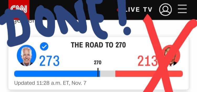 MusicFunAndFood's tweet photo. It’s not over, it’s just starting! We need to now keep an eye on all the elected officials and demand that they keep their promises always having the people’s best interests in mind. #BidenHarris2020 #Election2020 #BlackLivesMatter #Musicfunandfood https://t.co/EAsRD8G8wc