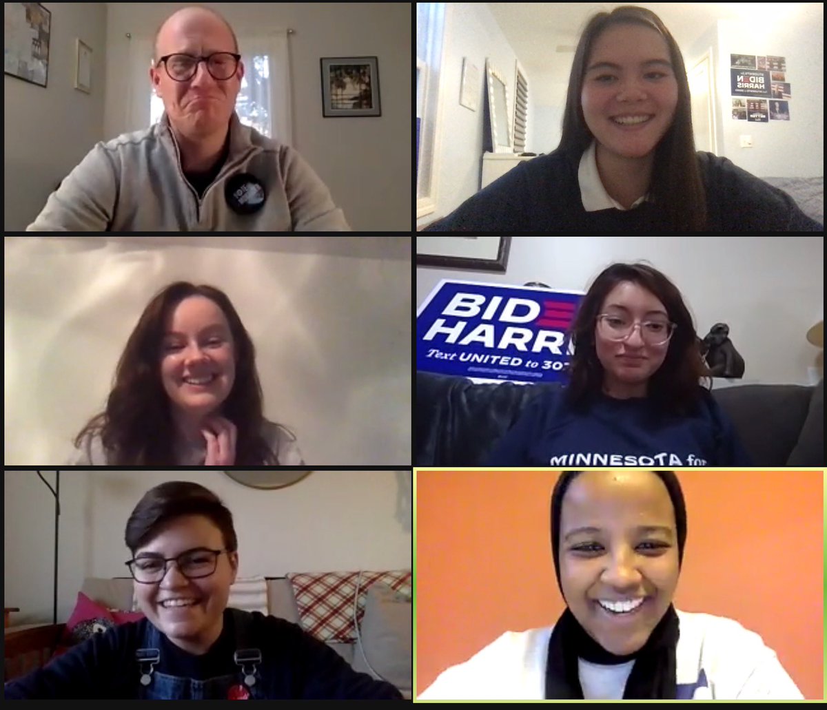 lmckhann's tweet photo. SO PROUD to have gotten this done with the most incredible people. shoutout to the vols, to my lovely parents for keeping me fed, and (most of all) to my amazing coworkers for empowering me to get shit done and feel confident in my first time organizing. love u all #BidenHarris https://t.co/iDgMgLbLBg