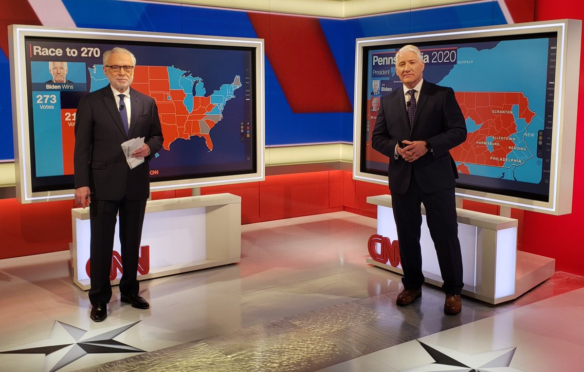 A very special thanks to my friend and <a href="/CNN/">CNN</a> colleague <a href="/JohnKingCNN/">John King</a> for helping all of us really understand what was going on during these historic days since the election. No one does it better. He is truly amazing.