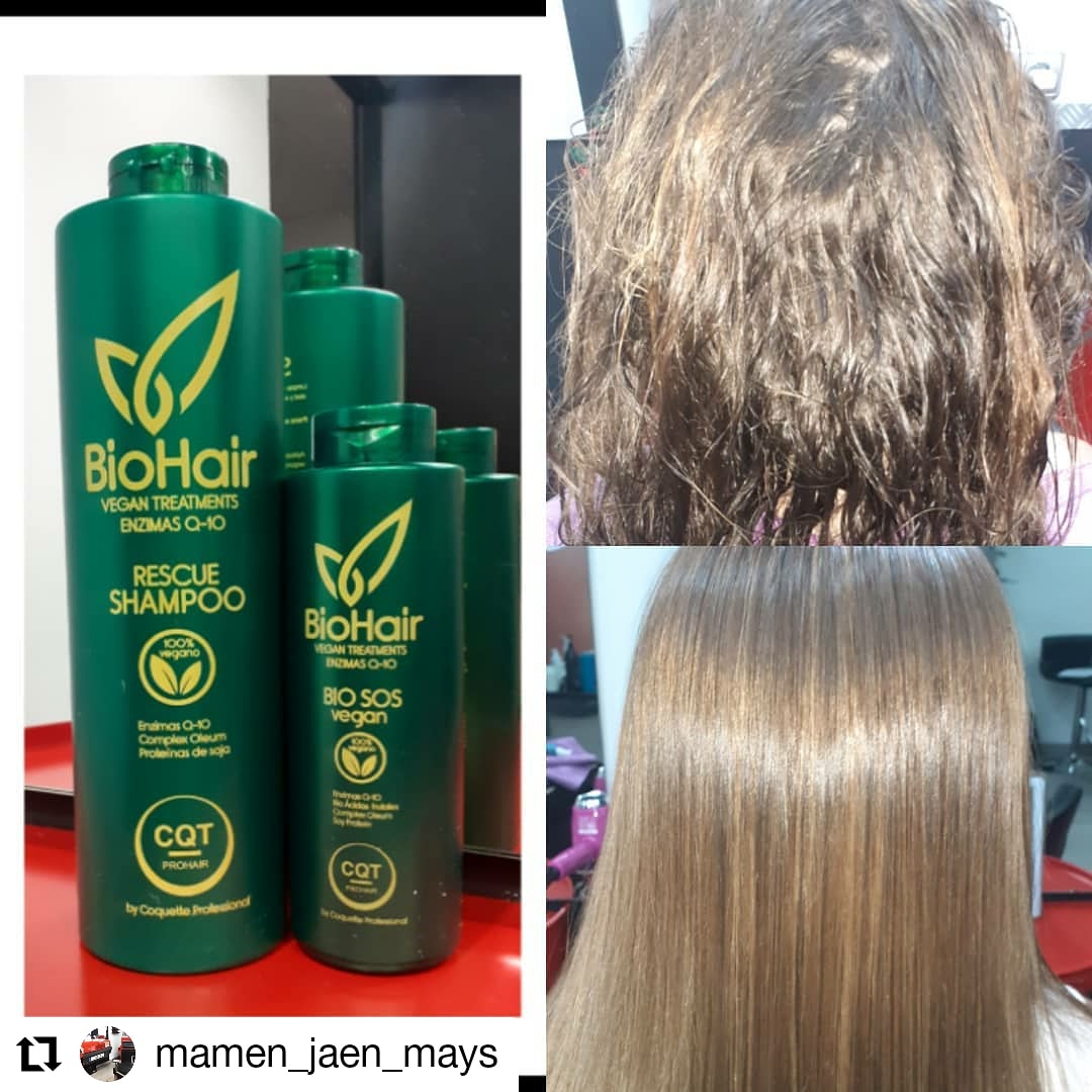 lixcosmetics's tweet photo. Esta vez Mamen ha trabajado el BIOHAIR SOS 🌱, la reconstrucción, reparación, nutrición, brillo perfecta para después de la exposición solar del verano.
Lo has provado? Es fantástico, tu y tus client@s te daran las gracias por como les ha quedadado el cabello, ESPECTACULAR 👍 https://t.co/uo8Sw3kv1o