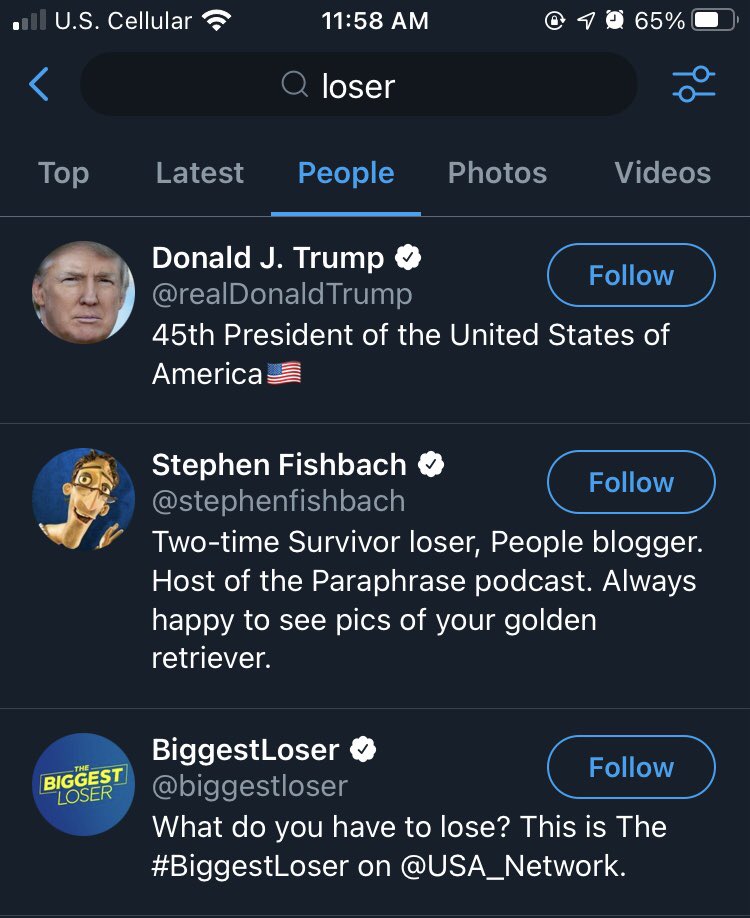 angela_eppens's tweet photo. Who wants to tell him even Twitter agrees he lost🤔🤔 https://t.co/143dL2ilIg