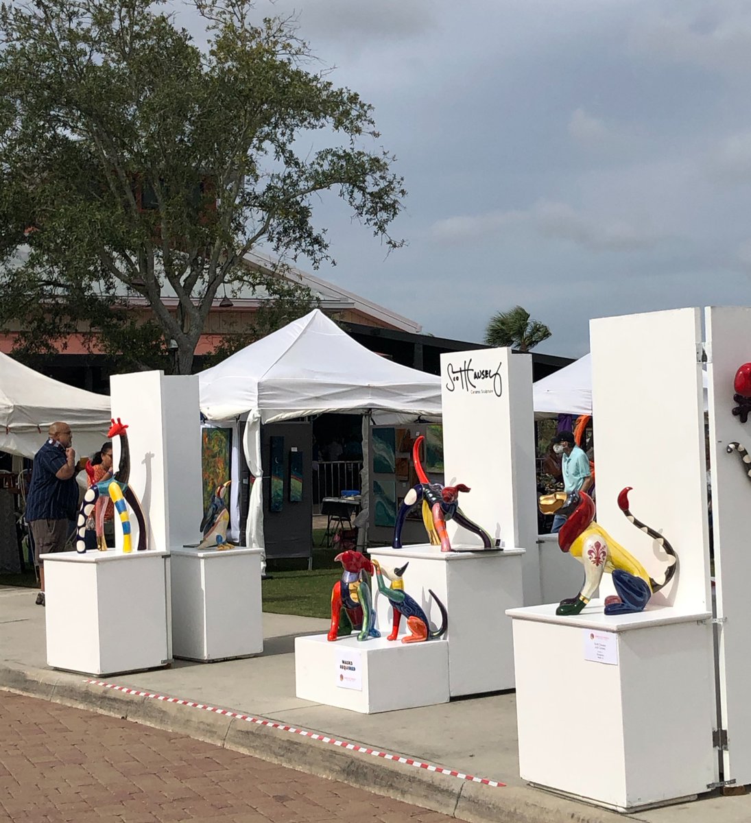 babcockranchfl's tweet photo. Today at the Babcock Ranch Art Show, enjoy fine art, food trucks and fresh air fun in Founder's Square until 4 p.m. Stop by to purchase tickets, or visit https://t.co/04fGblYRXU. https://t.co/ZbKJ9FQUz7