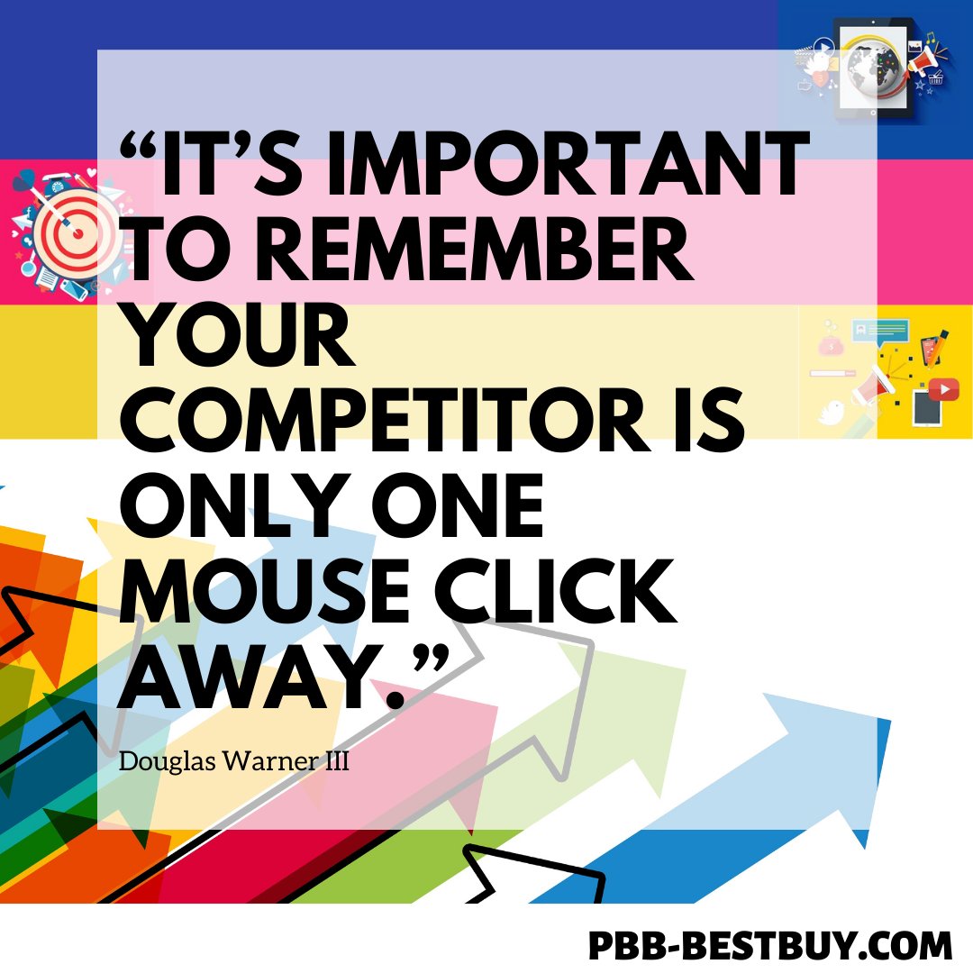 pmgrouplimited's tweet image. It’s #important to remember your #competitor is only one #mouseclick away