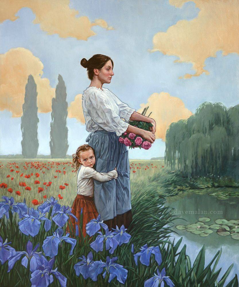 David Malan painting