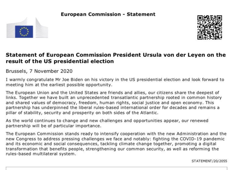 vonderleyen's tweet photo. Read my full statement https://t.co/239JdX5rrJ