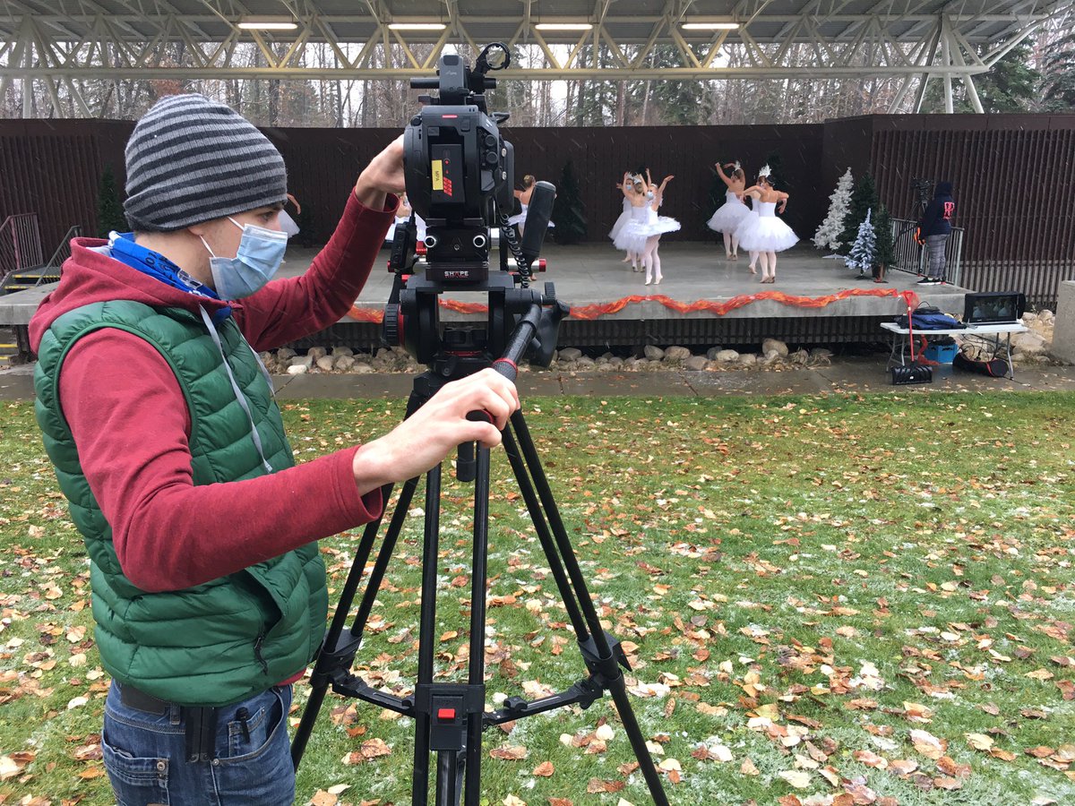 RDC Film students are helping to bring this year's production of The Nutcracker to life! #myrdc #reddeer #filmlife