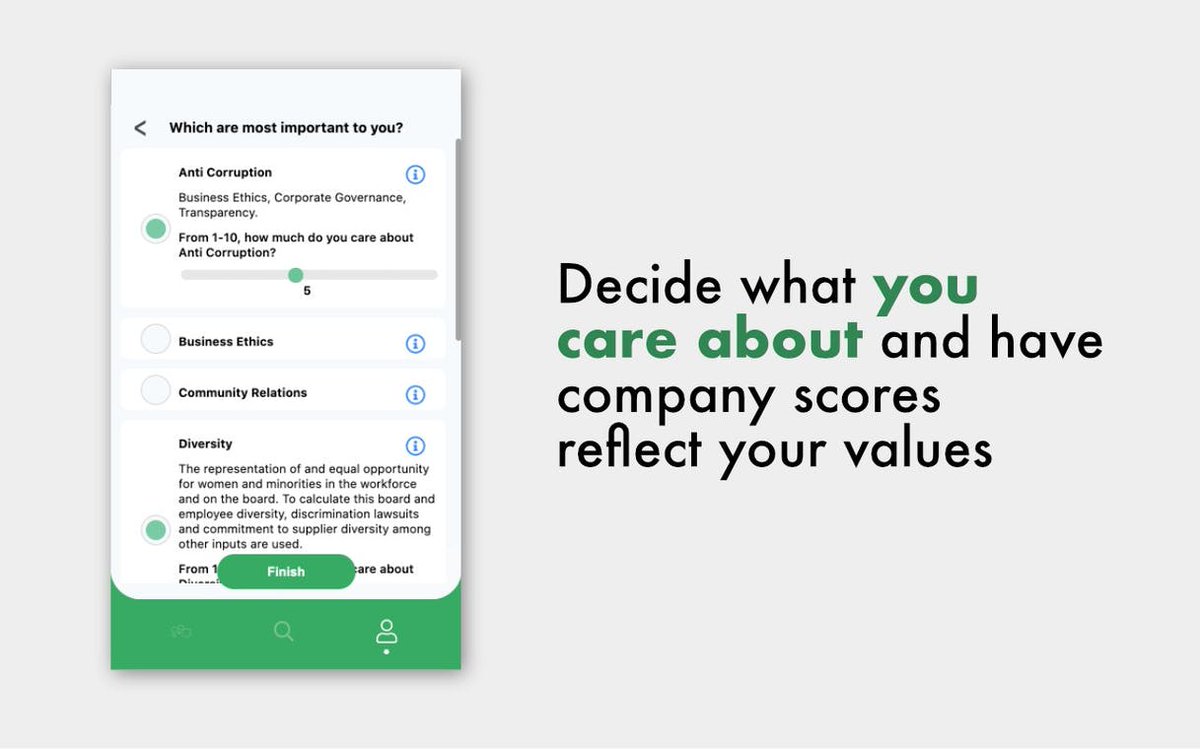 ProductHunt's tweet photo. See whether the companies you purchase from align with your values ✨ 
https://t.co/e94jUCVYhE https://t.co/Mb4jlmXmf1