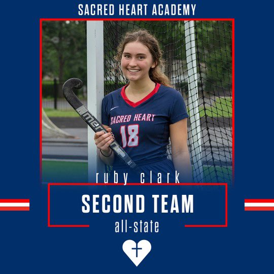Congratulations to the following <a href="/valkyriesfh/">Sacred Heart Field Hockey</a> players on being named second team all-state! 
 
Reese Wearren
Olivia Mayer
Ruby Clark