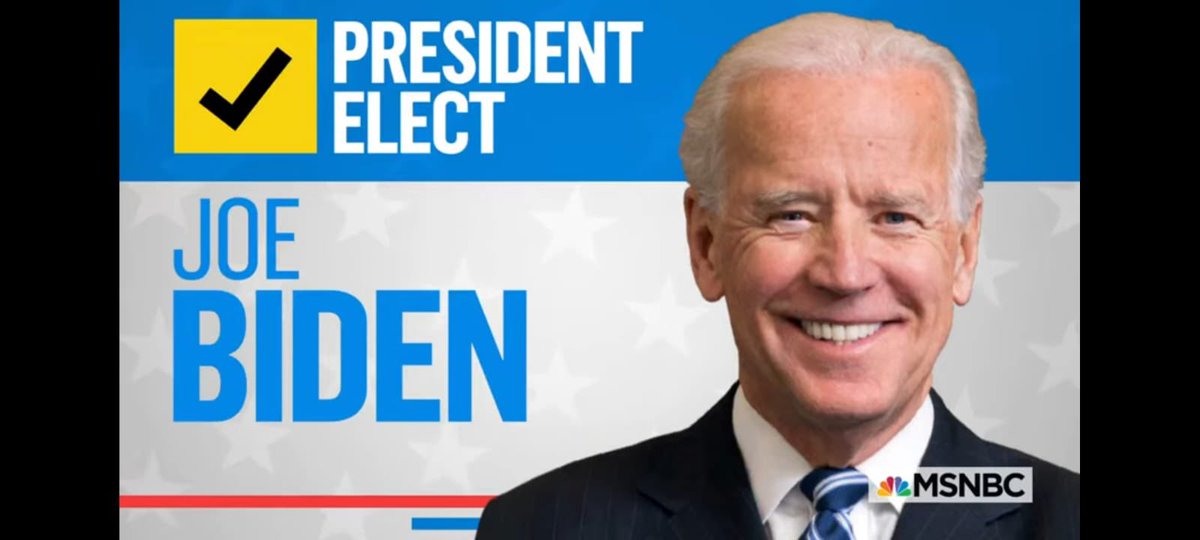 Oh what a beautiful morning, oh what a beautiful day, we have a brand new president, who is here to save the world! Congratulations president elect Joe Biden! Congratulations VP elect Kamala Harris! <a href="/JoeBiden/">Joe Biden</a> <a href="/KamalaHarris/">Kamala Harris</a> <a href="/BarackObama/">Barack Obama</a> <a href="/MichelleObama/">Michelle Obama</a> <a href="/AsstSecStateAF/">Bureau of African Affairs</a> <a href="/SamuelSako/">President Samuel Sako</a>