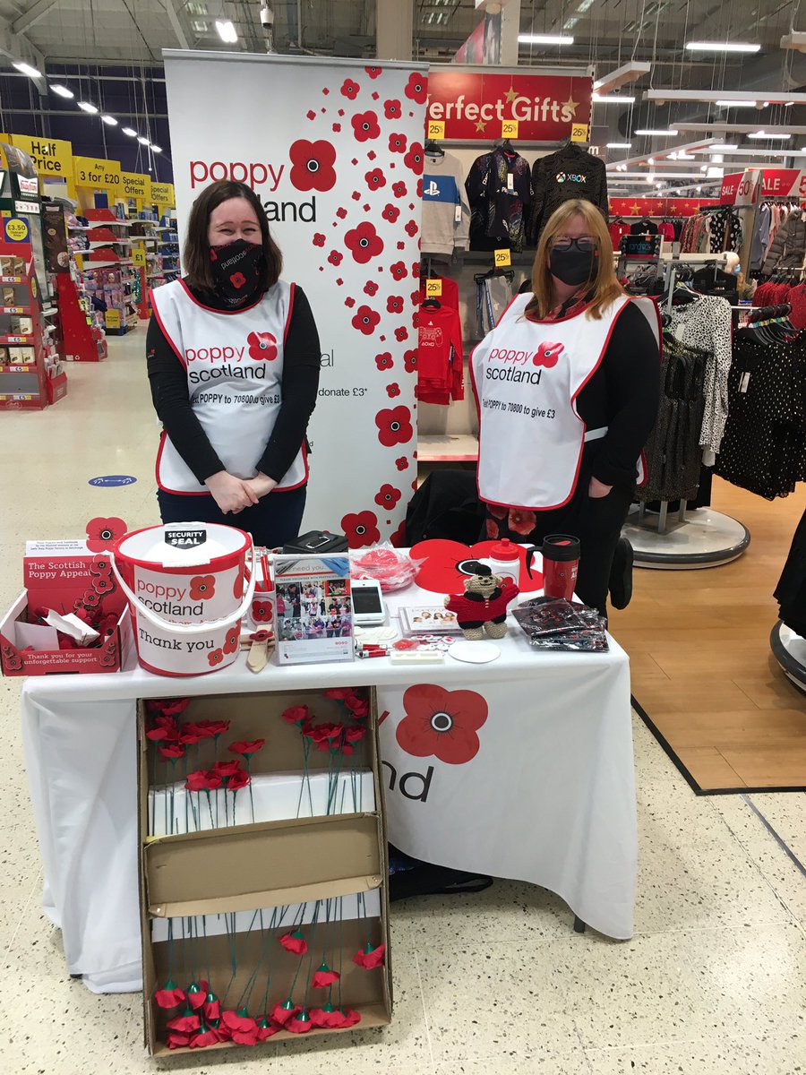 gordonmichie's tweet photo. Today’s @poppyscotland inspiration is #poppysaturday and every single #poppycollector across #scotland today.  Your efforts to collect with the impact of #COVID19 is truly #inspirational.  Thank you all, wherever you are ! #scottishpoppyappeal2020 #behindthemalways https://t.co/uag8giUy0k