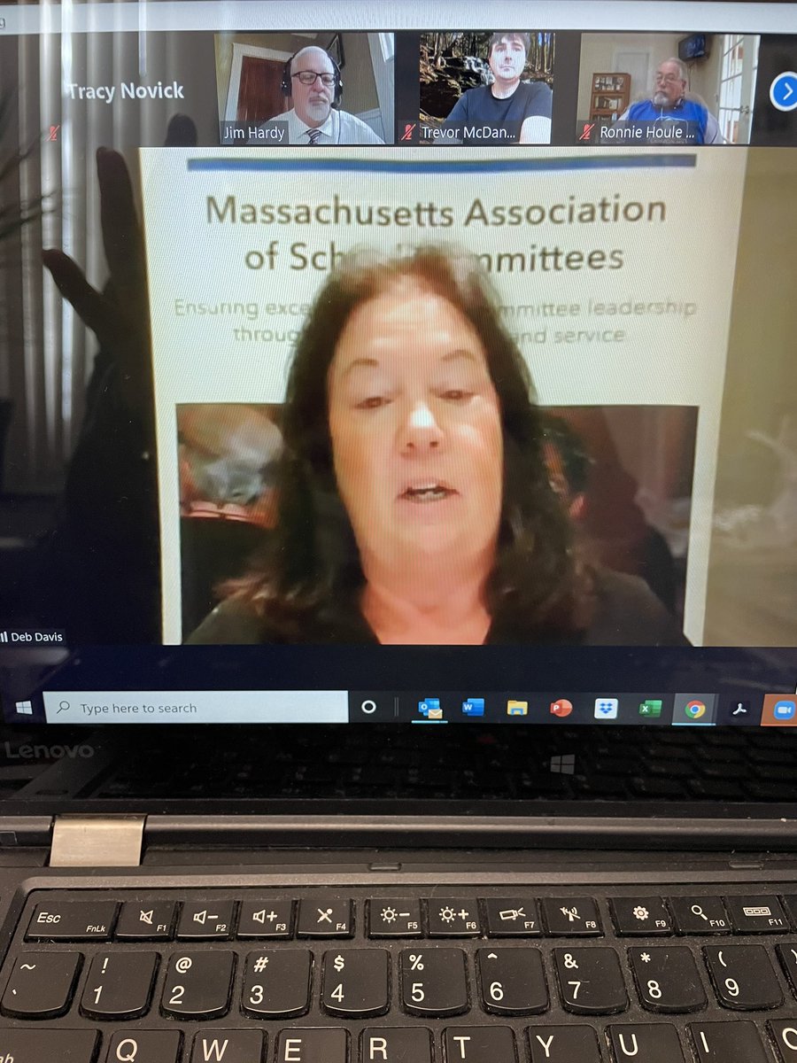 MASCSchoolComm's tweet photo. And @MASCpresident @debbie_d1313 calls the 75th annual meeting to order. #MASC20 https://t.co/WMVnQiiKXm
