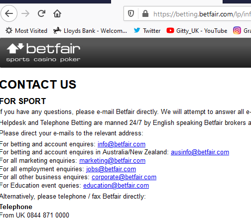 Gitfire1's tweet photo. @BetfairCS Tried this and still waiting for a response https://t.co/2rf3Ykn7Uq
