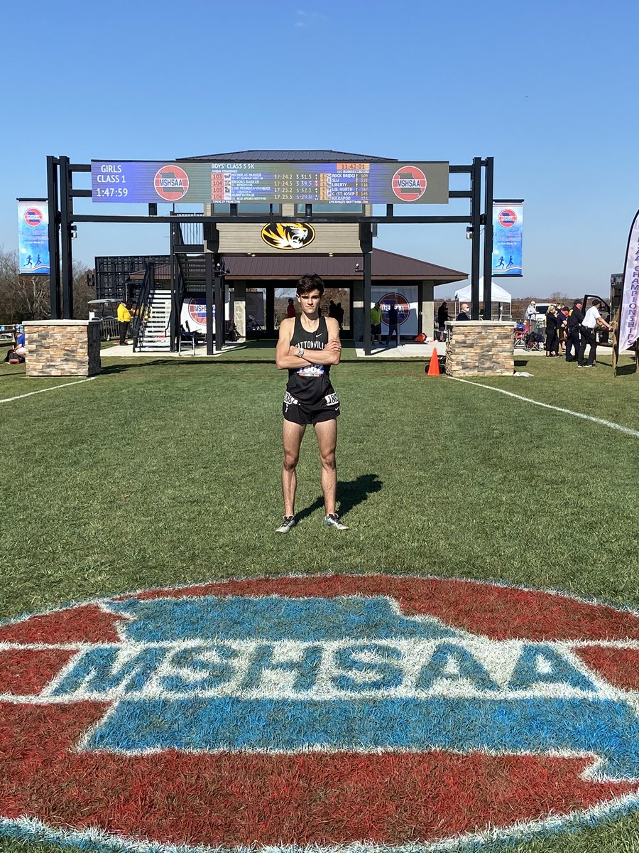 This guy put in a lot of hard work to get his goal and PR today! We are proud of him. Great job JP! 
16:56.