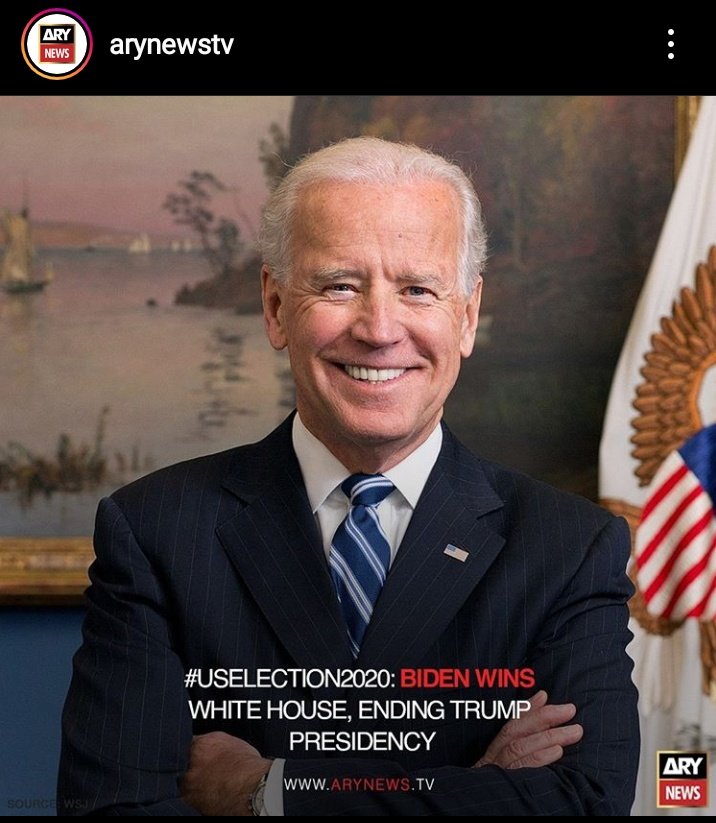 Meermohsinraza2's tweet photo. Congratulations mr biden became a new president of america https://t.co/UKoo2cDdmA