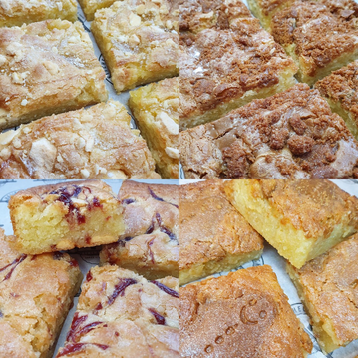 HelsKitchenUK's tweet photo. ⭐ Christmas Blondies ⭐ I've added another 4 products to my Christmas shop - Lemon Meringue, Biscoff, White Choc &amp; Raspberry and Gingerbread Blondies. 
Pre-order in the usual way via https://t.co/Af9QdZ2w0F 🎁📮🎄 https://t.co/D2fom5ZxuN