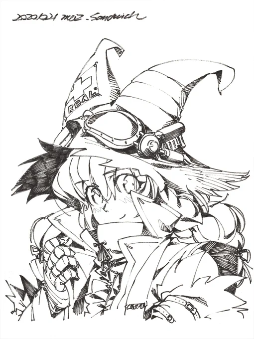 #線画 