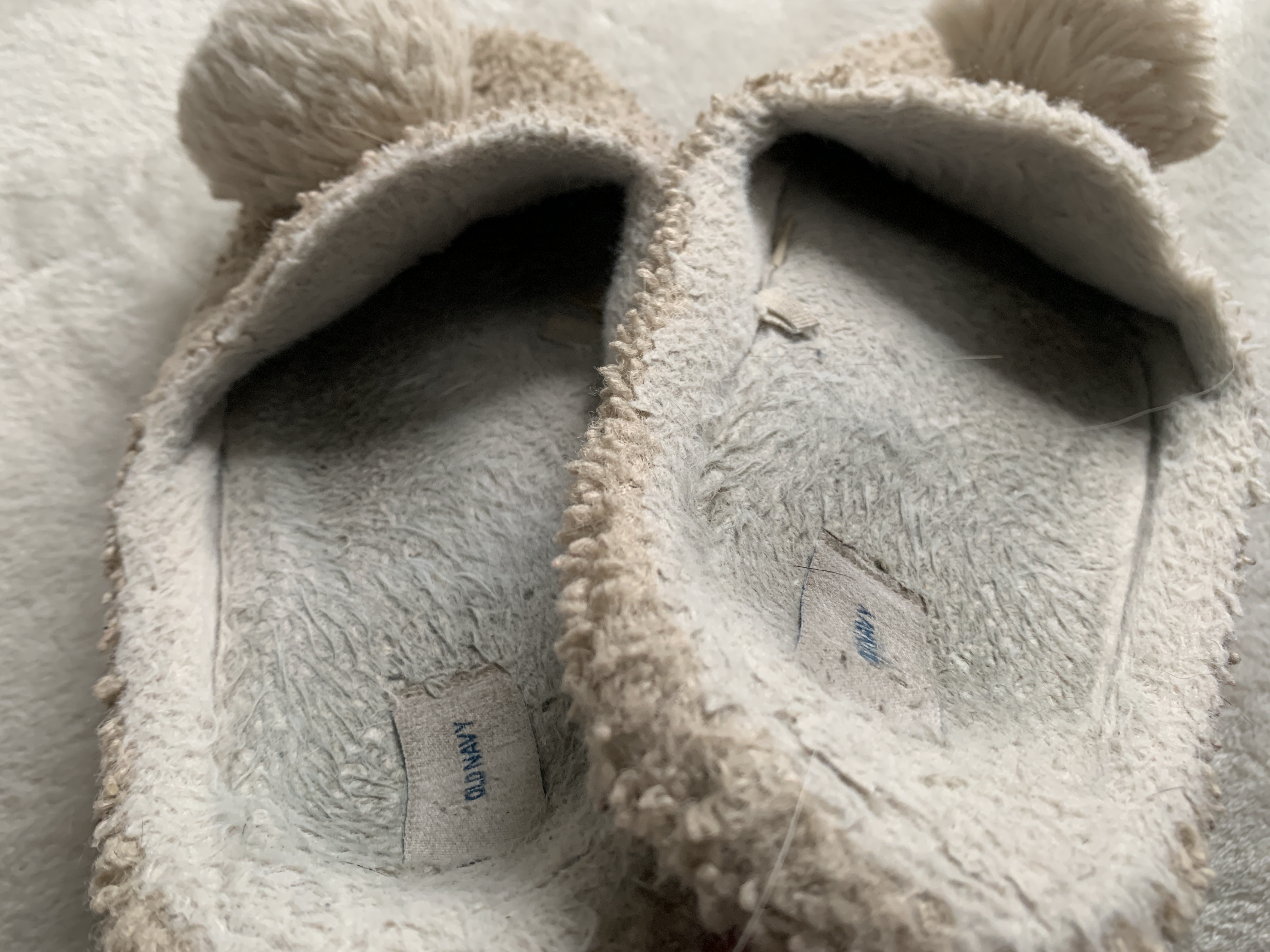 Well worn slippers shop