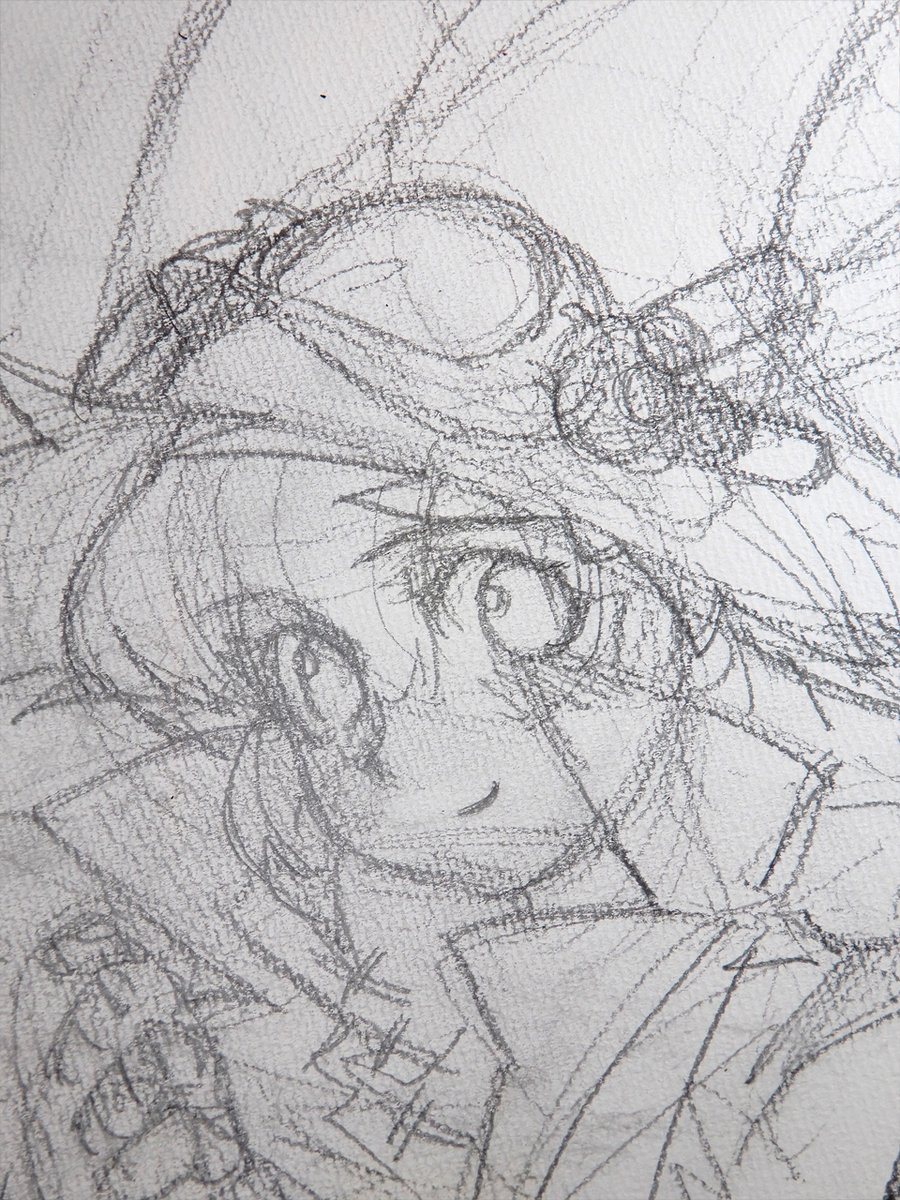 スチームパンク風?
#ラフ 