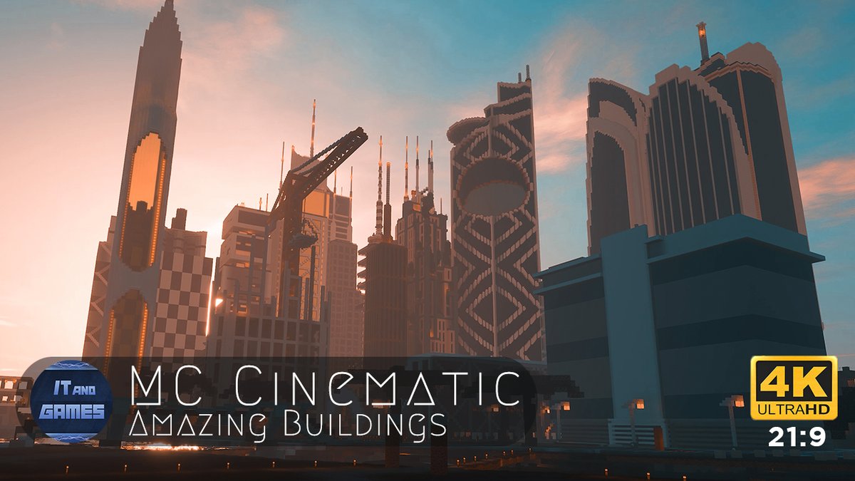 ITnGames's tweet photo. New #Cinematic - REALISTIC #Minecraft Buildings you have NEVER SEEN. Check it out @ https://t.co/3YEO3v1cez 💝 https://t.co/VFEbfGzDd1