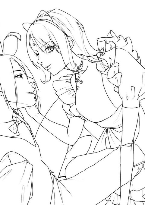 サスサクを描いている🤔 