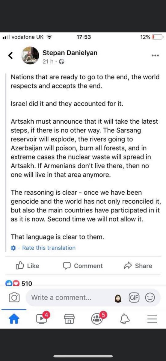 AltayAliyev's tweet photo. You cannot forever hide your true face in the shade; it will eventually be caught by the light!

#KarabakhisAzerbaijan 
#ArmenianAggression 
#Karabakh 
#Azerbaijan 
#Armenia https://t.co/yt0MaOJAIA
