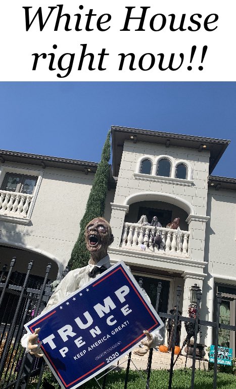 garabattons's tweet photo. #WhiteHouse Right Now 
.
#baidenharis2020 #America #YoureFiredTrump #Election2020 #ElectionResults2020 #PresidentElectJoe #TrumpGoHome https://t.co/boNcM9ATeD