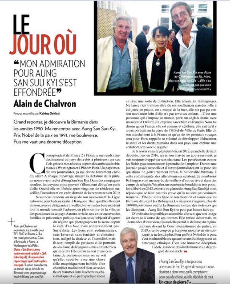 Alain de Chalvron tweet media