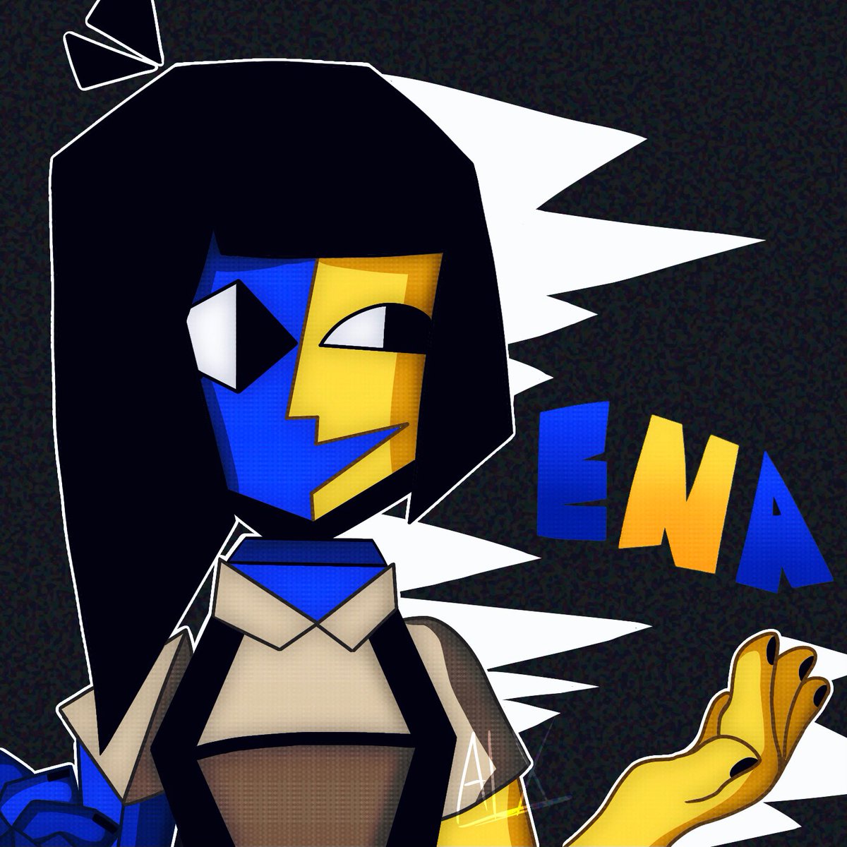 alex_drawss's tweet photo. hi sorry for not going on twitter for over 2 weeks, I really have no excuse lmao. here's some ena art for food. #ena #joelg https://t.co/Gf1MEpRPyU