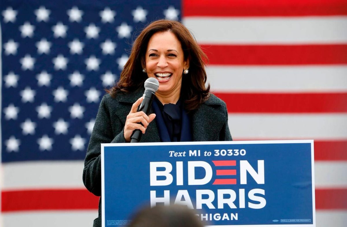 Kamala Harris vice-présidente, l’atout jeunesse et diversité de Joe Biden
👉 l.leparisien.fr/UXE5