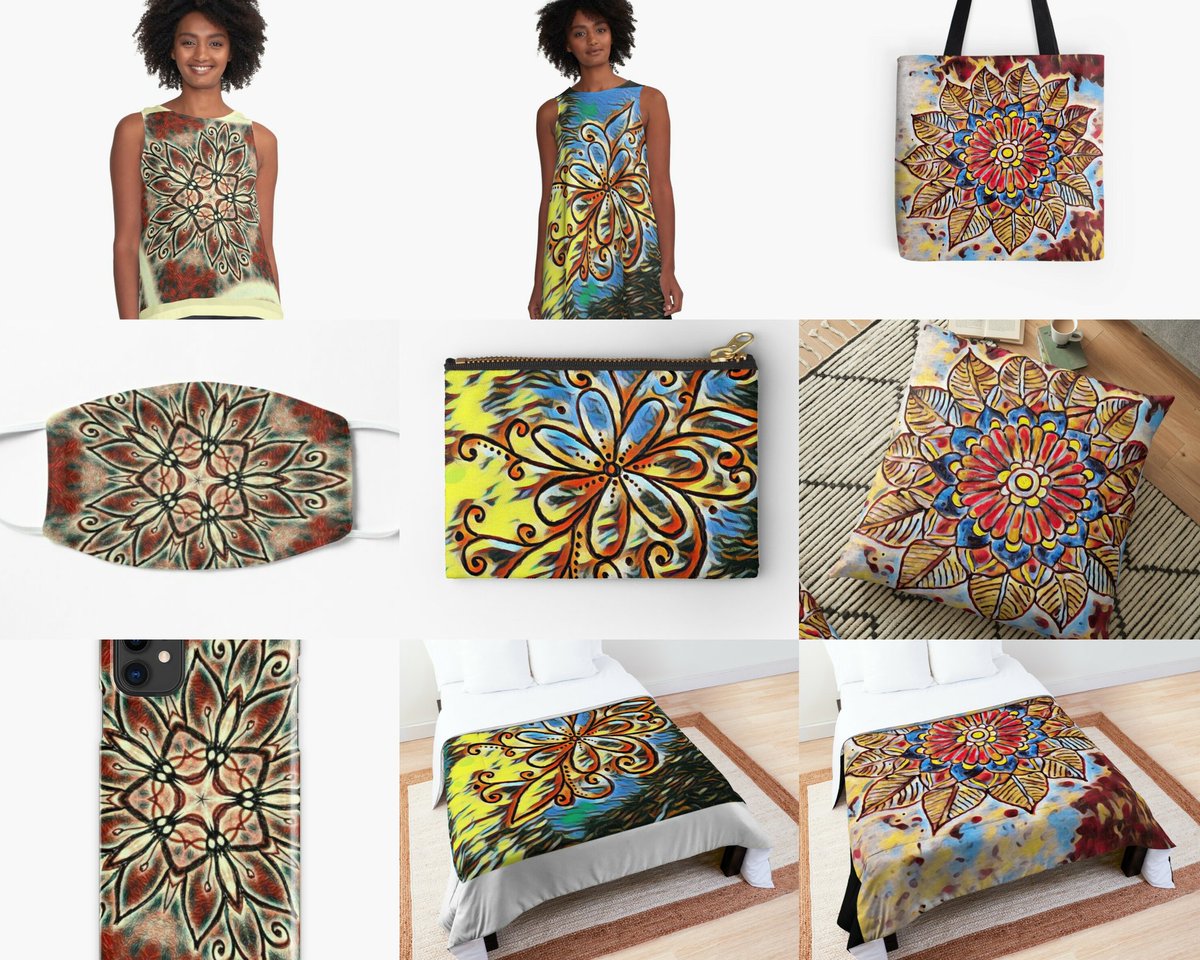 @eventuallyellie Hello, I've got tote bags, shirts dress,duvet, pillows, stickers, mobile cases, mugs, cards, poster,apron & many more in my store here. I hope you can find something you like♡
clover61.redbubble.com