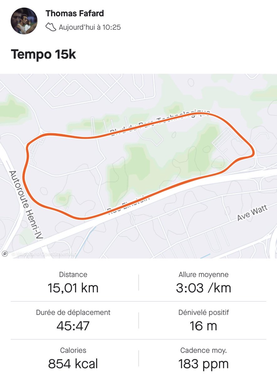 CoachLapointe's tweet photo. Excellent test sur 15km de ⁦@ThomasFafard⁩ ce matin en 45:47. 

Bonne séquence pour Thomas depuis septembre. Bien hâte de le voir en action lors de la reprise des compétitions. https://t.co/pUPZI5ZZAO