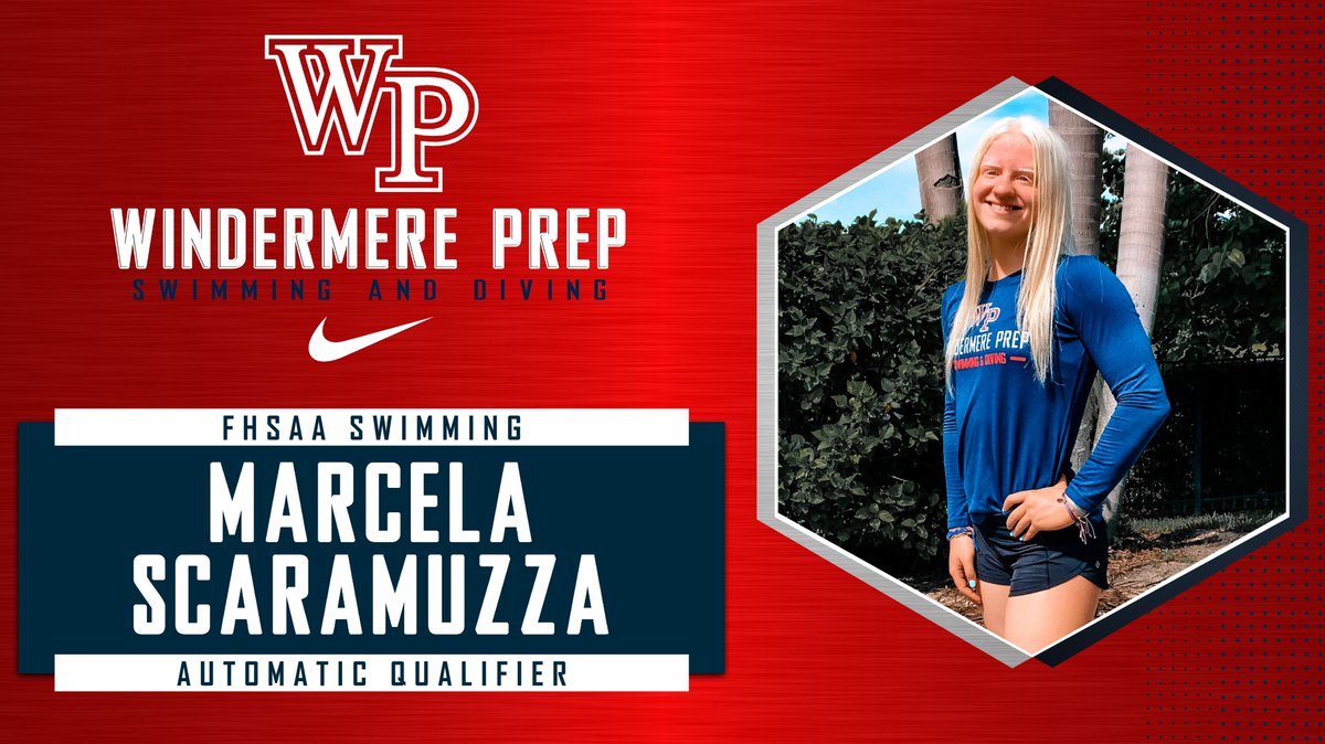WPS_Athletics's tweet photo. Congratulations to Marcela Scaramuzza and Hunter Mays on qualifying for next week's FHSAA State Championships! @WPSSwimandDive https://t.co/Es03YLl6s4