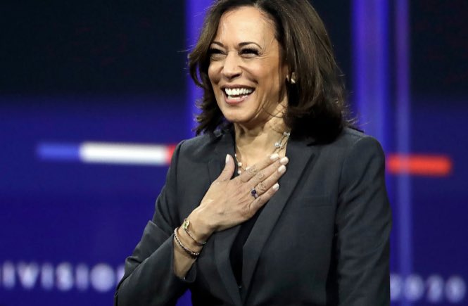 haylsclift's tweet photo. Congratulations @KamalaHarris on making HERstory 🍾 #Election2020 https://t.co/J1gcHDzLj4