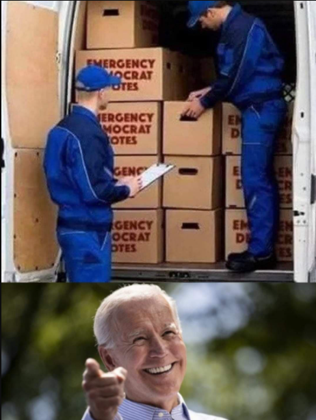 StrokerAce90's tweet photo. @DonaldJTrumpJr @NurseLiz3 Biden's #CounterfeitBallots don't count. https://t.co/ZG4s4coYBF
