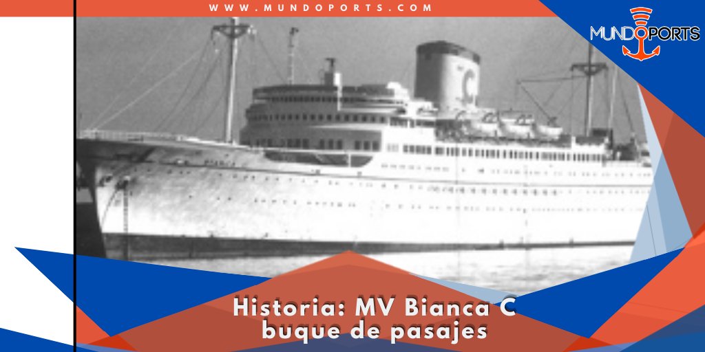 La historia de la navegación está plagada de naufragios. Si el del Titanic está considerado como el más trágico, el del Bianca C es señalado como el más importante de los acontecidos en costas sudamericanas. Disponible en: loscrucerosdemarian.com/bianca-c-el-ti…