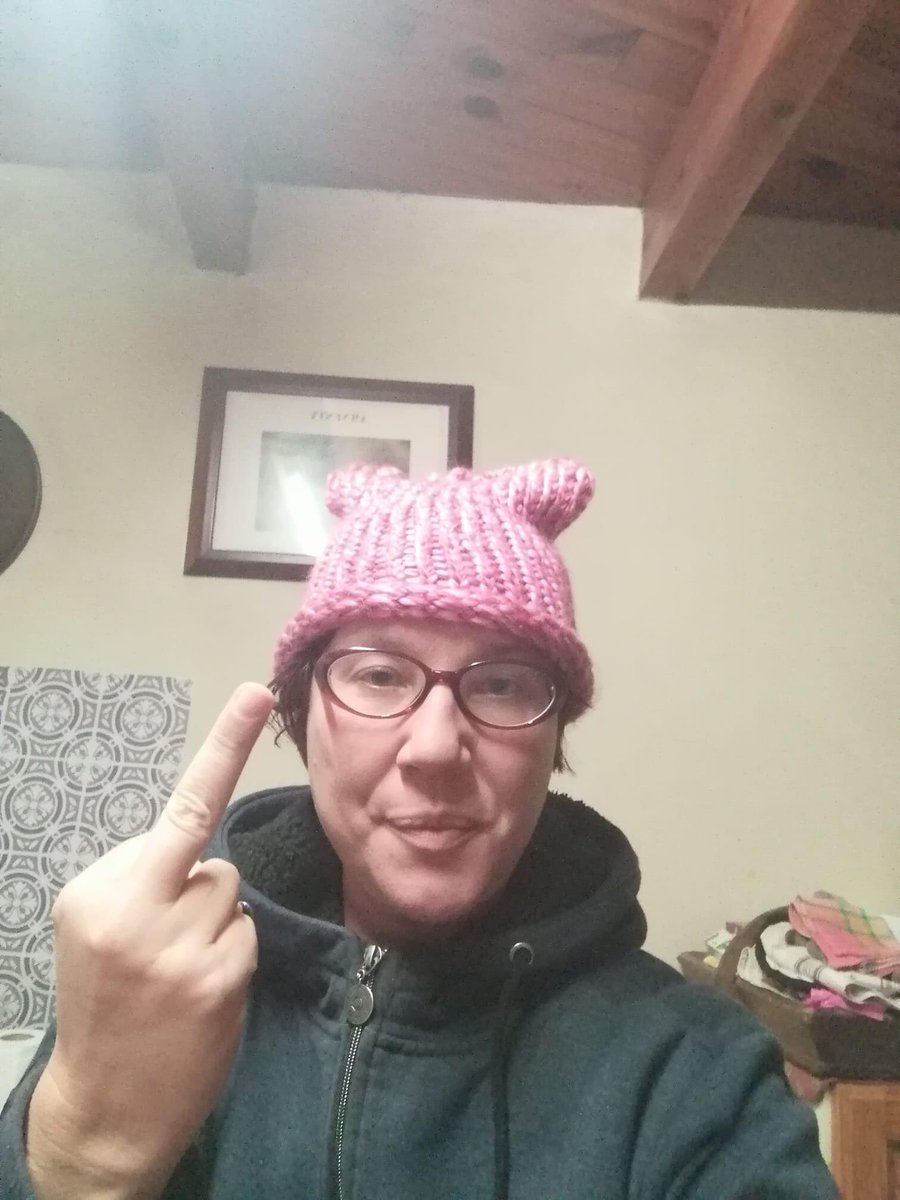 sophiasept's tweet photo. TRUMP GRAB BACK !
Trump you never don't grab womens by pussy !
#PussyHat
#TrumpGameOver
@KarinePlassard https://t.co/v5o5QRzx7x
