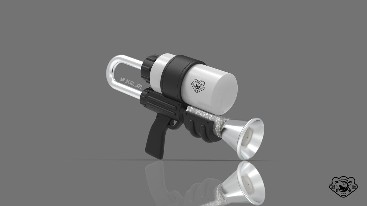 Acid_spl's tweet photo. WIP Octo Shot Replica
#NintendoSwitch #Splatoon2 #WeaponsofSplatoon https://t.co/1iKuJGCqmN