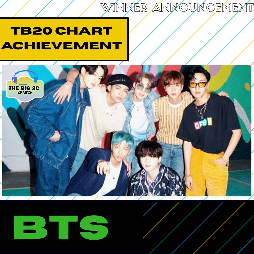 uaen8rmy's tweet photo. #BLURPLEUPDATE
< A W A R D S >
BTS and ARMYs won TB20 Chart Achievement and Fandom of the Year at The Big 20 Charts Awards. Congratulations,
@BTS_twt and ARMYS!!! 🥳💜
#BTS #방탄소년단 #BTSxARMY https://t.co/fISbjNapDx