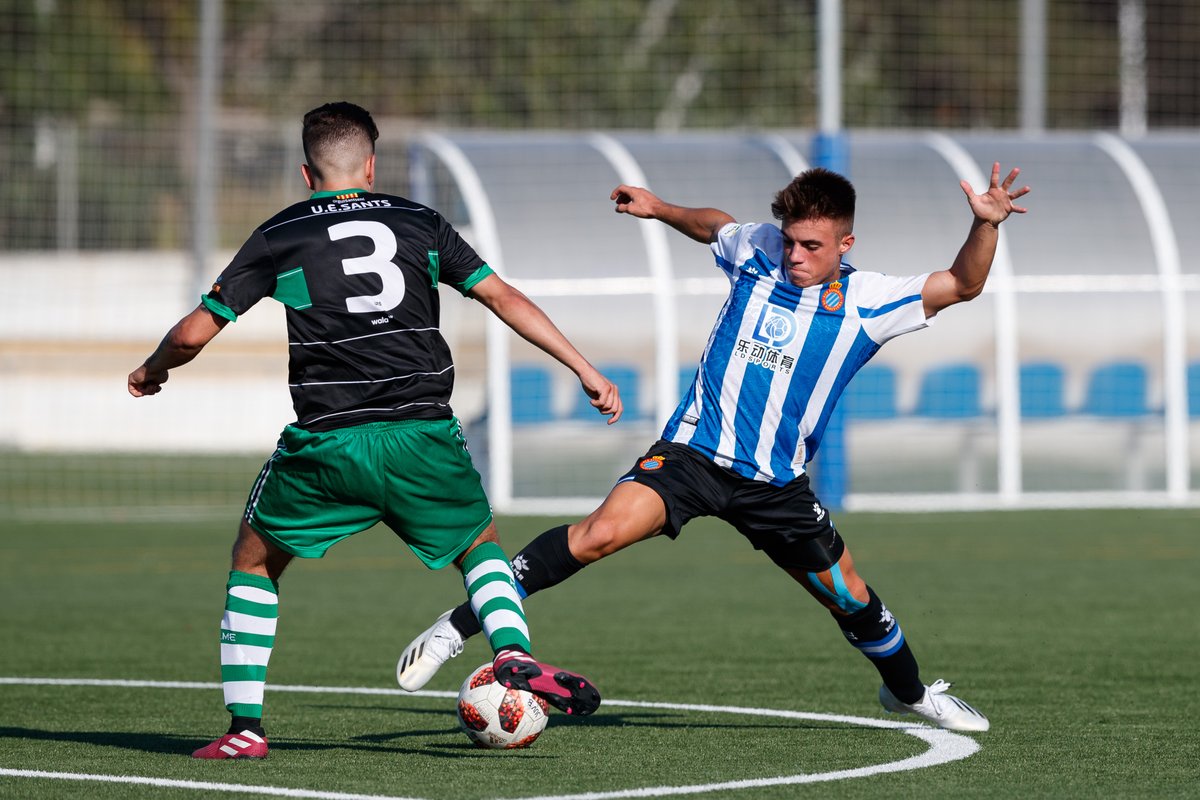 RCDE_La21's tweet photo. AEC Manlleu 1 - 3 Juvenil B 

⚽️ Sando
⚽️ Rivares
⚽️ Dani

#RCDE | #planterRCDE https://t.co/ZtMk0SXnrv