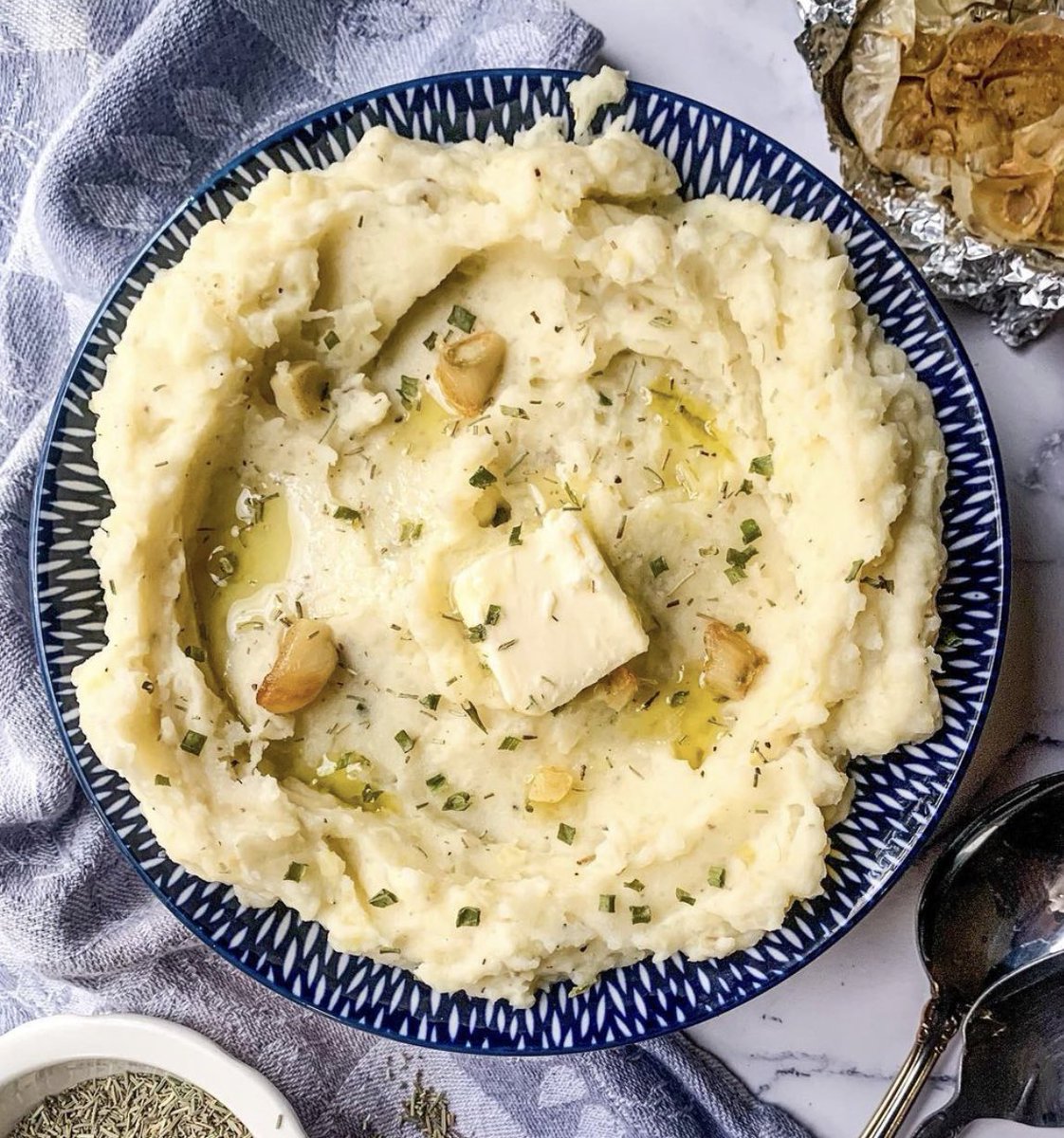 ChefKevinBelton's tweet photo. As if mashed potatoes aren’t good already, wait to see what I do in about an hour to bring these over the top! At 1:30 cst on the @WWLTV Facebook page. #thanksgivingsidesaturday #maskedpotatoes #bringingthemtothenextlevel #madewithlove #quarantinecuisine #cookwithme #beon4 https://t.co/JEzzNo3PMt