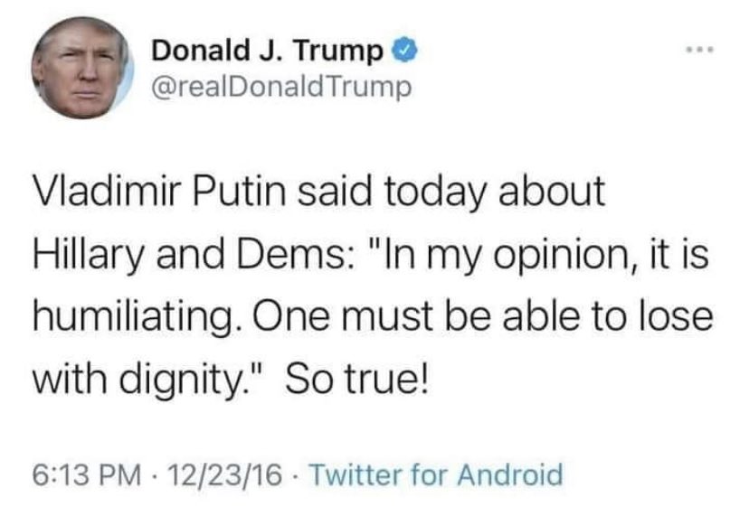 starlars6's tweet photo. @realDonaldTrump  take your own advice. https://t.co/BO1J1ww1oJ